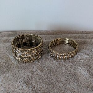 Gold Plated Filigree Bracelets